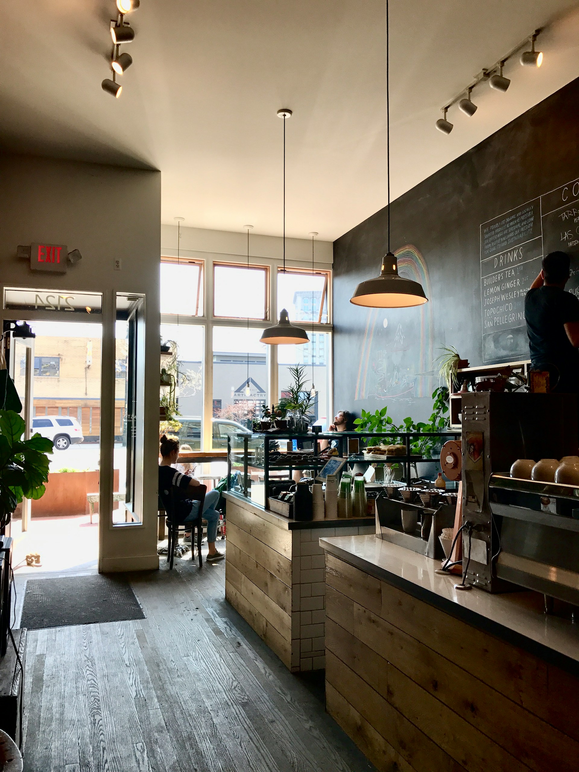 Roastery interior